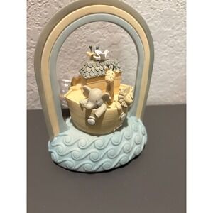 NIB DEMDACO Lori Siebert "Noah's Ark" Musical Figurine Plays "Over The Rainbow"